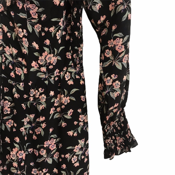Rebecca Taylor Tilda Silk Ruffle Floral Dress NWT - Picture 4 of 9